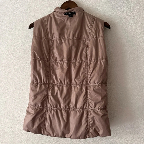 Tribal NEW Leopard Print Reversible Puffer Gorpcore Vest Boho Casual Chic Small - Picture 12 of 12